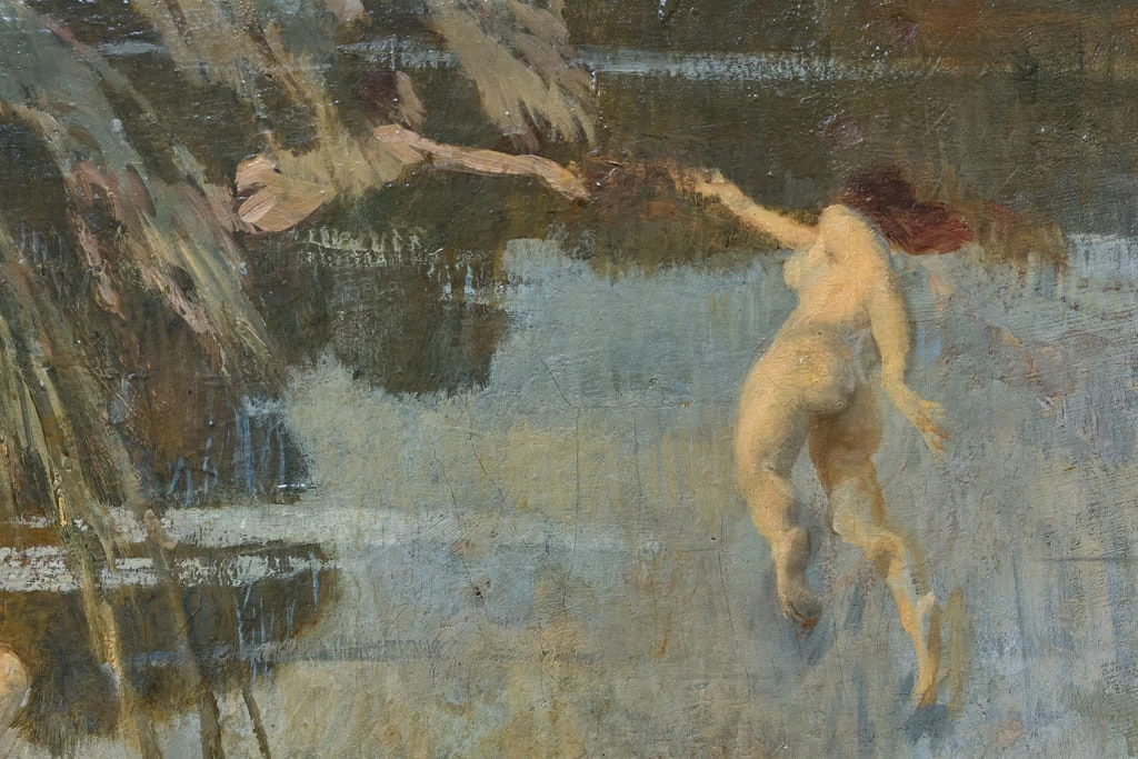  162-Ettore Tito-Ninfe-Gallerie Ricci Oddi, Piacenza 